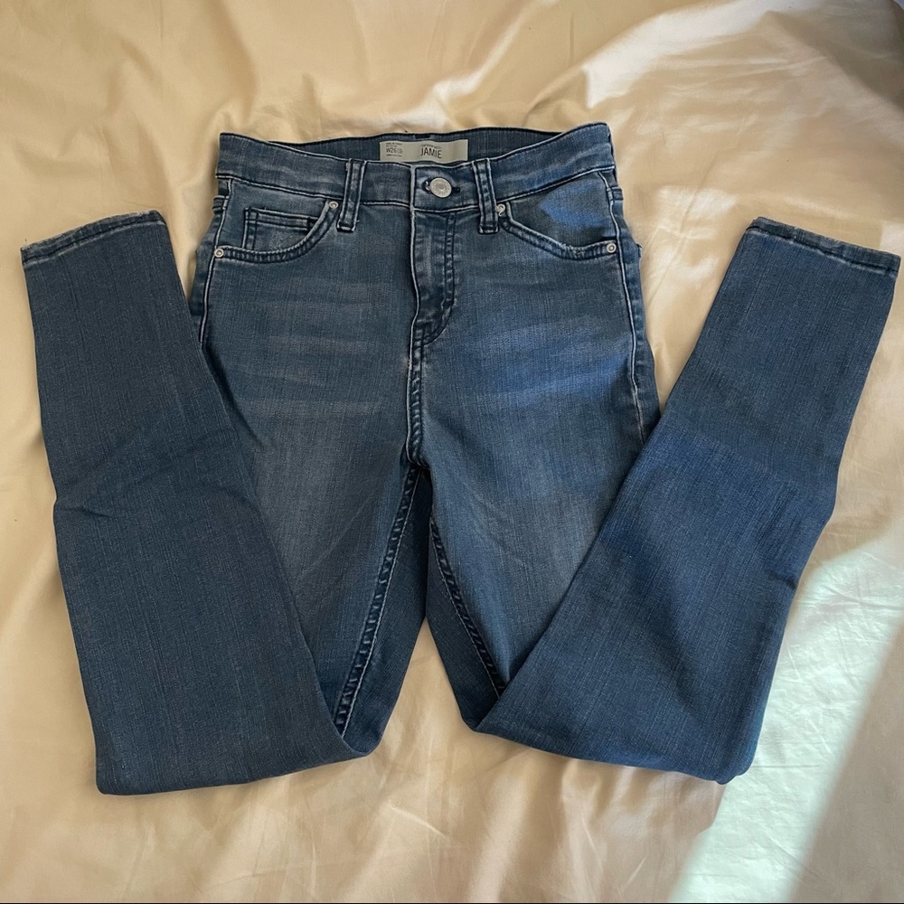 Topshop | Moto Jamie High Rise Skinny Jean 26